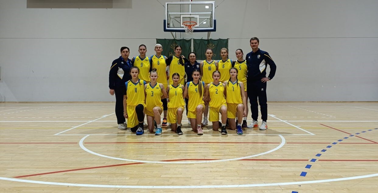 Жіноча збірна U-15 на етапі ЄЮБЛ у Друскінінкаї: відеотрансляція матчів 13 грудня