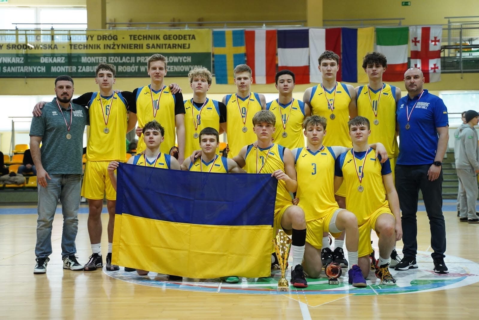 Збірна України U-16 розпочне виступ у Суперфіналі ЄЮБЛ у Ризі