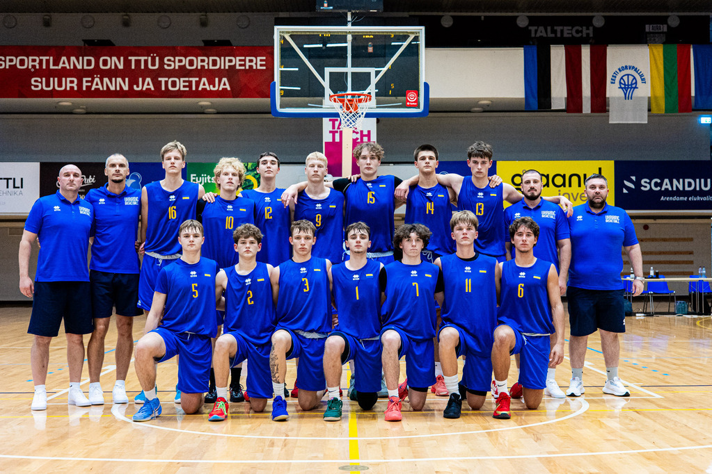 Чоловіча збірна України U-16 на Євробаскеті-2025: розклад матчів та формат змагань