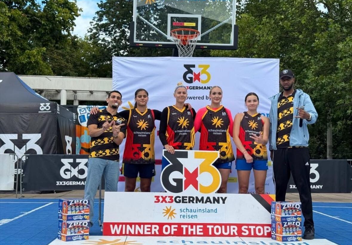 Національна жіноча збірна 3х3 виграла турнір в Німеччині