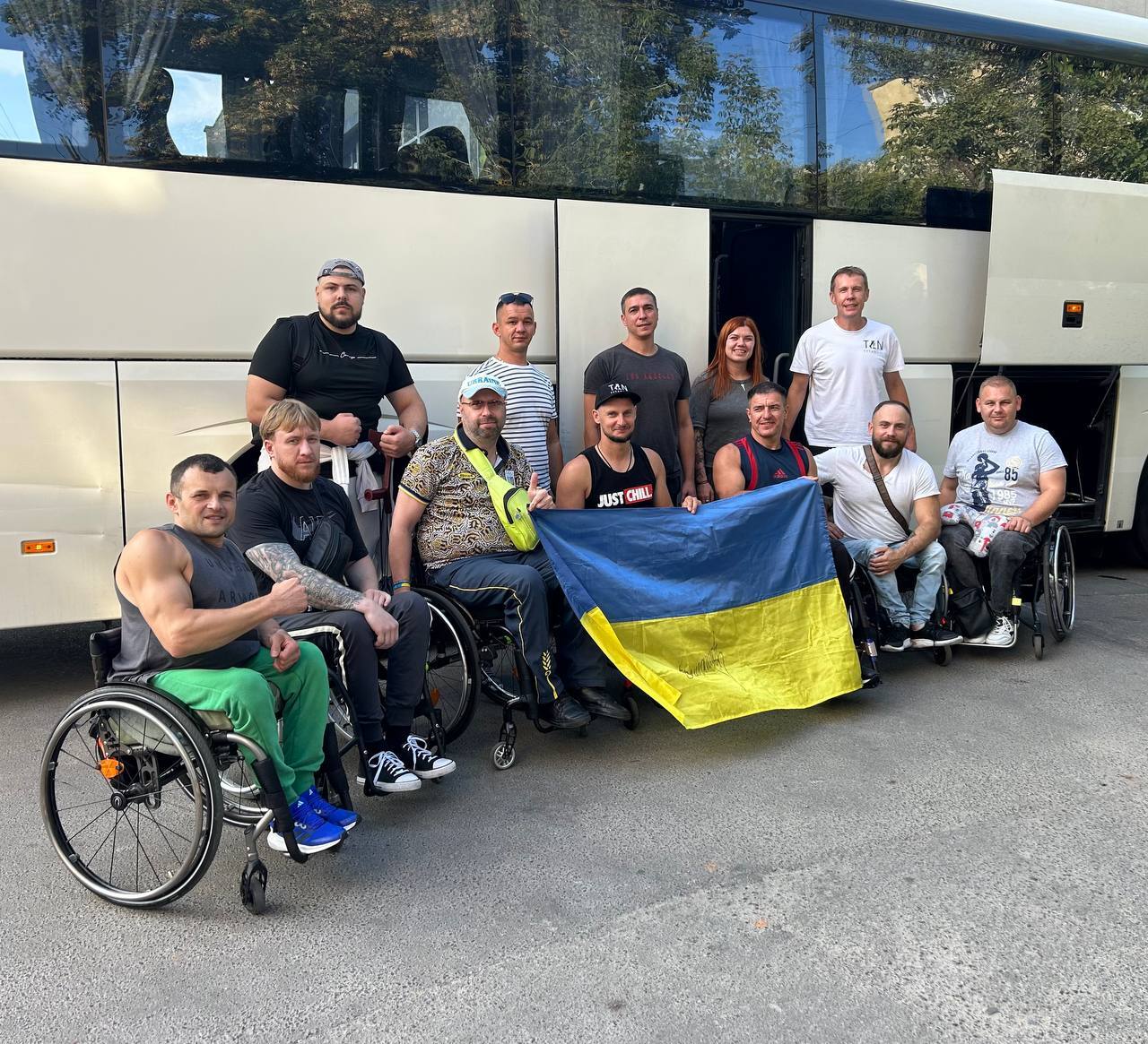Збірна клубів України на кріслах колісних вирушила на міжнародні змагання