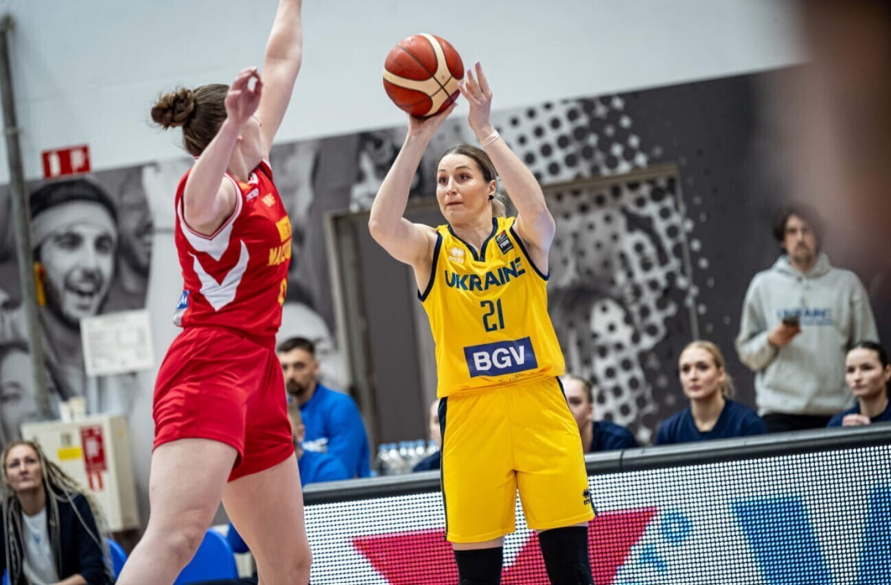 Україна — Болгарія: трансляція матчу відбору на Євробаскет-2027